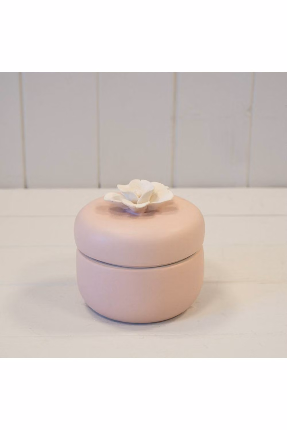 KDMD Floral Ceramic Pot with Lid, Pink – 2