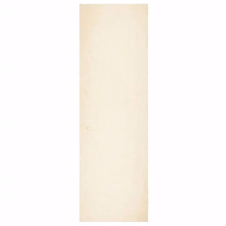 Berkfield Home HUARTE Short Pile Washable Rug, Beige, W: 80 cm, L: 250 cm