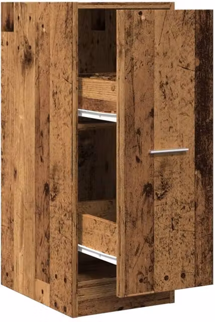 Berkfield Home Apothecary Cabinet in Brown Old Wood, W/D/H: 30 x 41 x 77.5 cm – 1