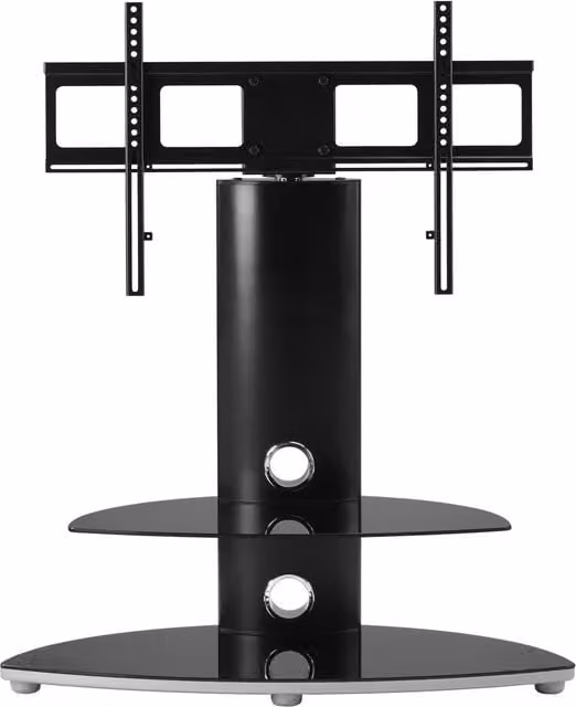 Alphason Osmium 800mm Bracketed TV Stand in Black