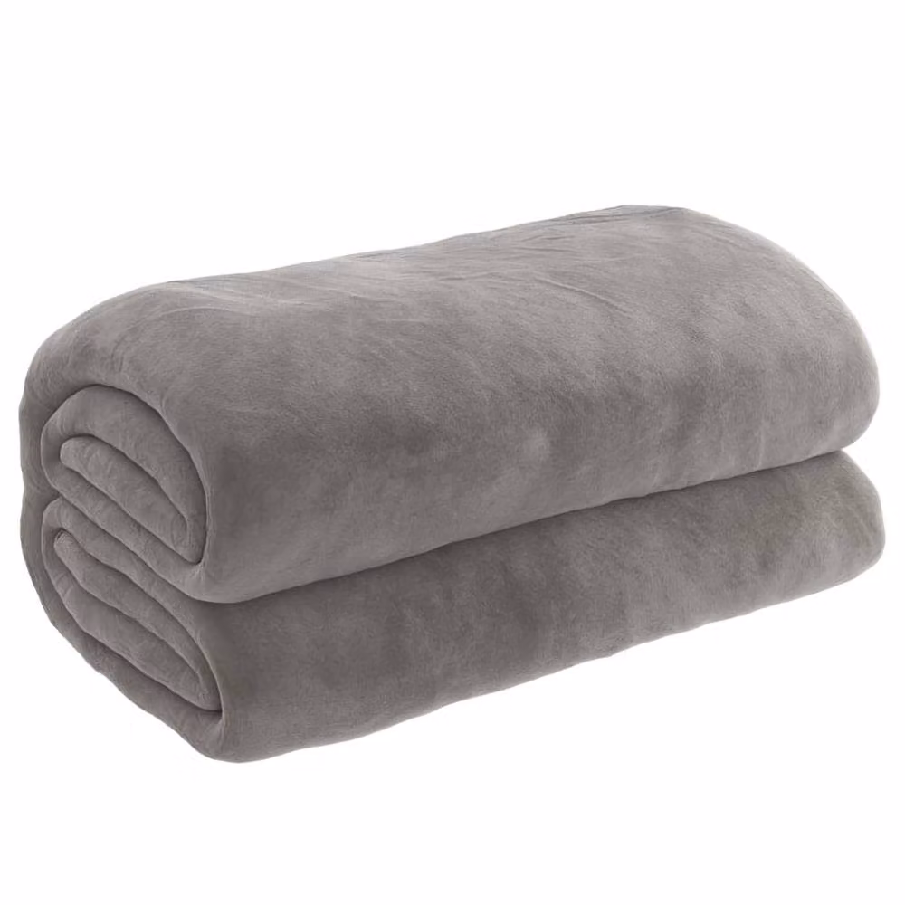 Berkfield Home Soft Weighted Blanket with Removable Cover, Grey, W: 137 cm, L: 200 cm, 10 kg – 3