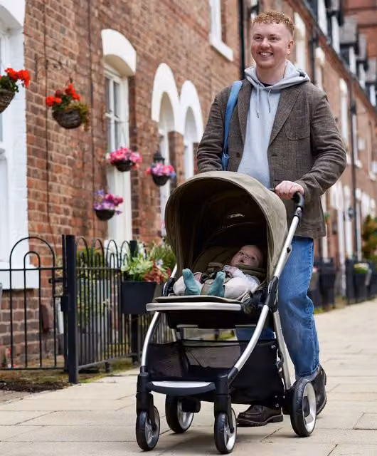 Mamas & Papas Flip XT Pushchair in Sage Grey