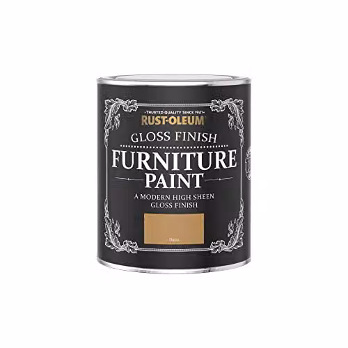 Rust-Oleum Yellow Gloss Furniture and Skirting Board Paint, 750ml – 3
