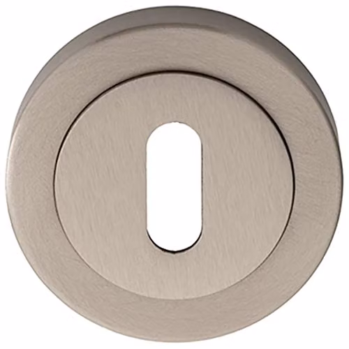 Loops 50mm Lock Profile Escutcheon with Concealed Fix in Brushed Silver – 1
