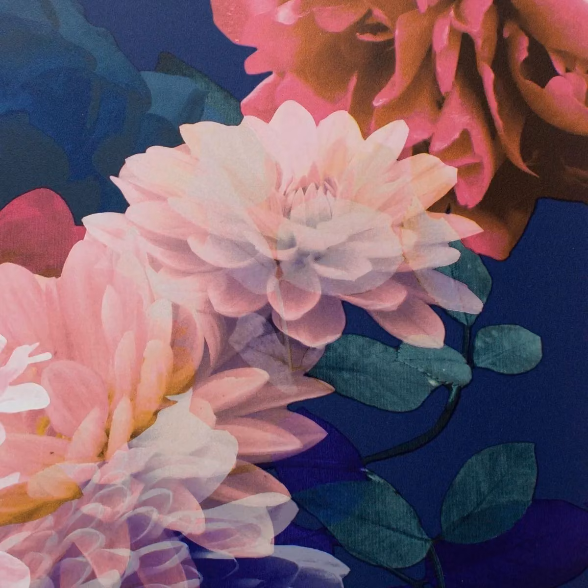 Muriva Lipsy Issey Blue Floral Botanical Paper Wallpaper – 3