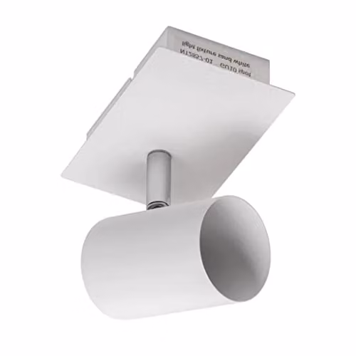 CGC Lighting White Single GU10 Adjustable Aluminium Ceiling Spotlight – 2