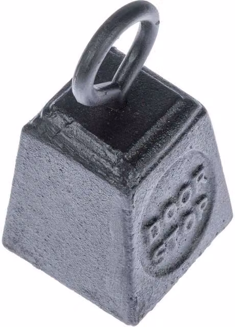 Homescapes Black Antique Cast Iron Style Plastic Door Stopper – 1