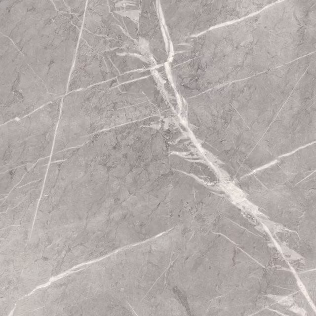 Vinyl Flooring UK Grey Stone Effect Non Slip Vinyl Flooring, W: 200 cm, L: 700 cm