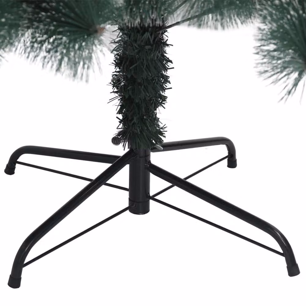 Berkfield Home Artificial Christmas Tree in Green with Stand, Height: 210 cm – 5