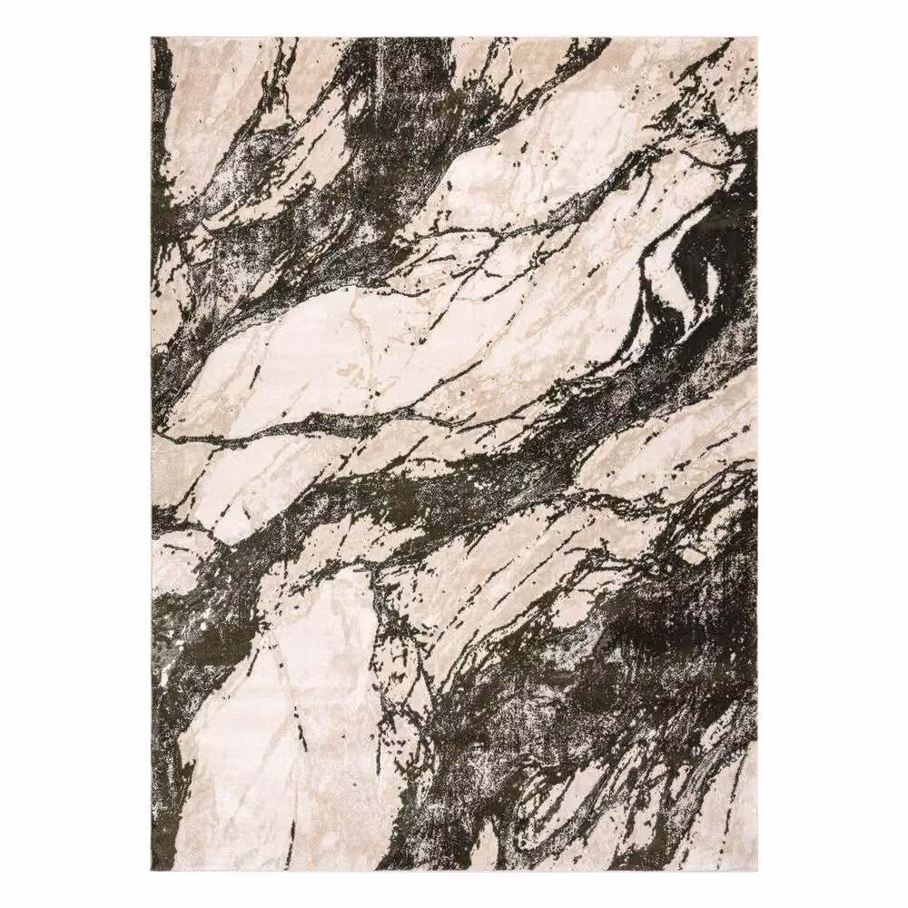 RugsX Allure Geometric Modern Rug in Beige, W: 80 cm, L: 150 cm – 2