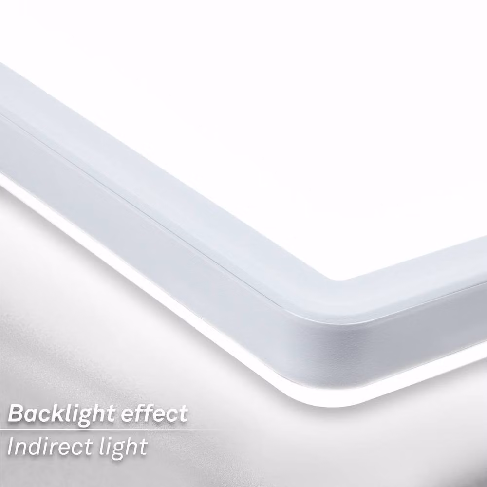 Briloner White Slim LED Ceiling Light Panel, Dimmable, 42 cm – 3