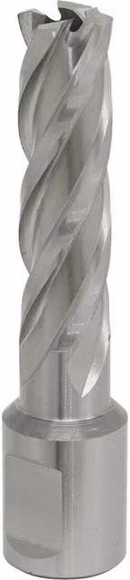 Loops M2 Steel Annular Metal Core Drill Rotabor Cutter, Silver, Depth: 50 mm, Diameter: 15 mm