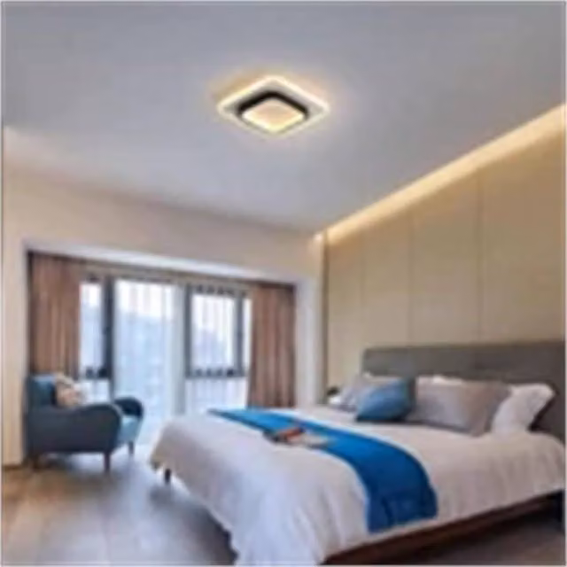 Nordara Modern Square LED Ceiling Light Panel in White