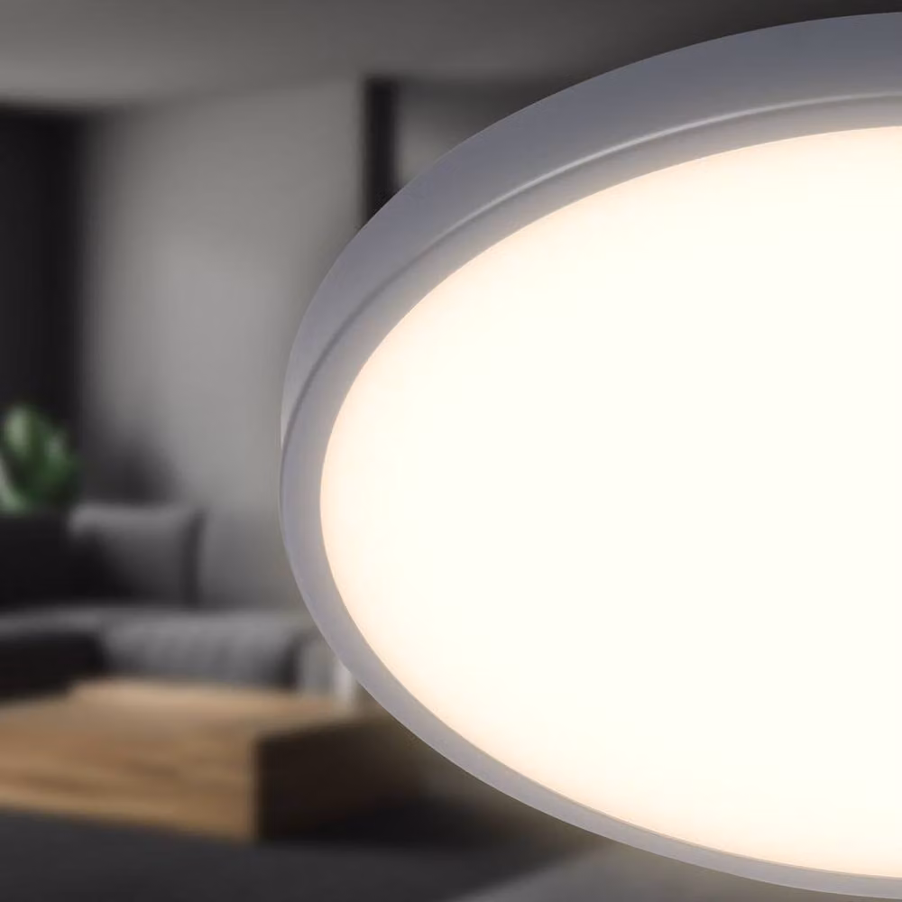 Briloner Modern LED Ceiling Light, Warm White, W/D/H: 24 x 24 x 6 cm – 3