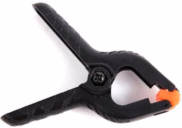 SPETLEK 10 Pack Heavy Duty Large Spring Clamps in Black