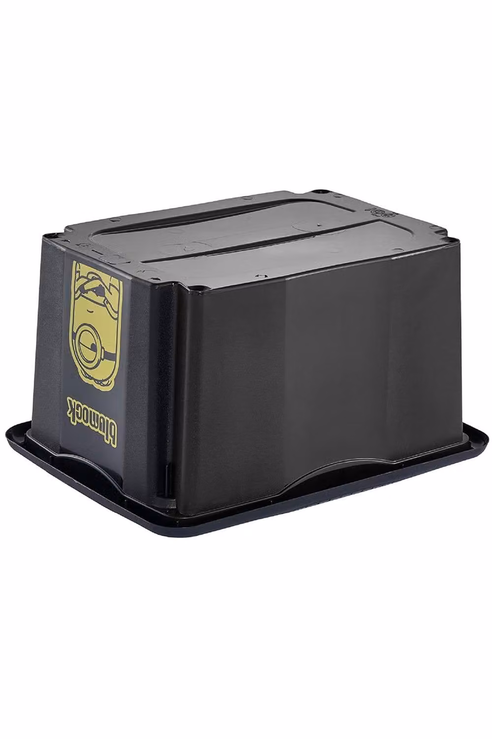 Keeeper Karolina Minions Mosaic Storage Box with Lid, Black, 24 l – 3