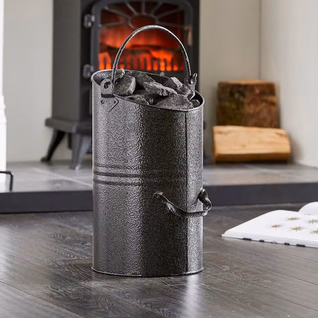 Inglenook Ellipse Coal Hod - Black