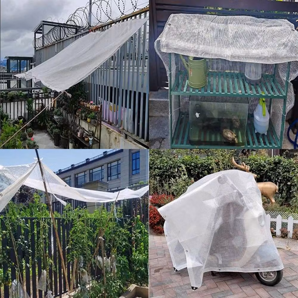 SPETLEK Clear Heavy Duty Waterproof Tarpaulin Cover W 200 cm x L 300 cm – 3
