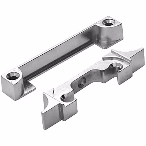 Nickel Plated Silver Loops Rebate Kit for Bolt Through Mortice Tubular Latch