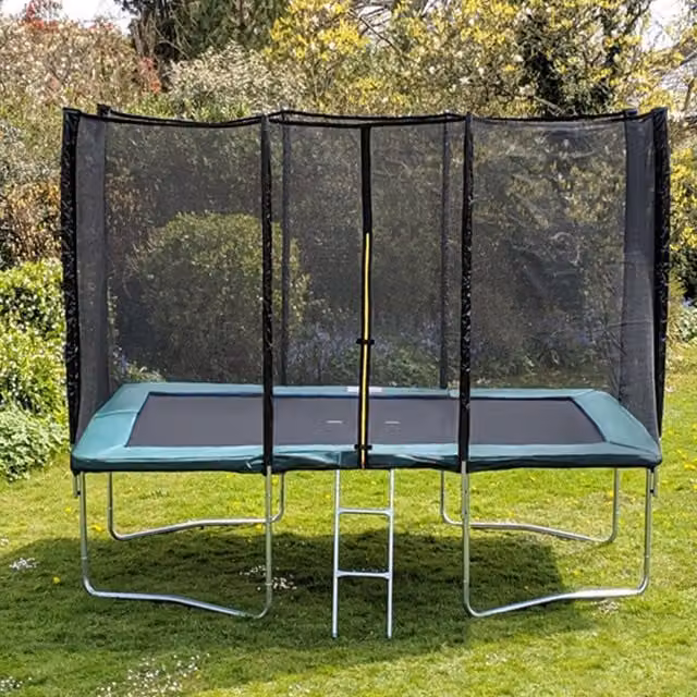 Kanga Green Trampoline Package, 213 x 305 cm