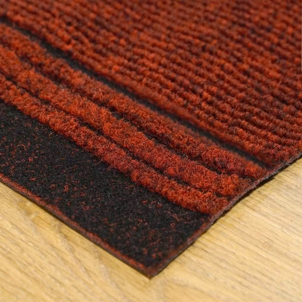 runrug Inca Red Hallway Carpet Runner Rug, W: 80 cm, L: 390 cm – 3