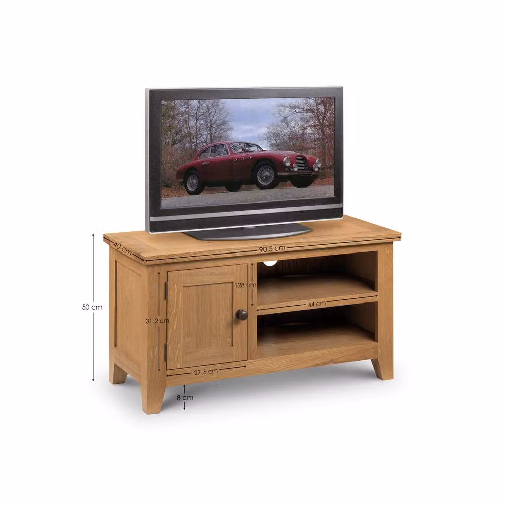 Cheshire Premium Balmoral TV Unit in Light Oak – 3