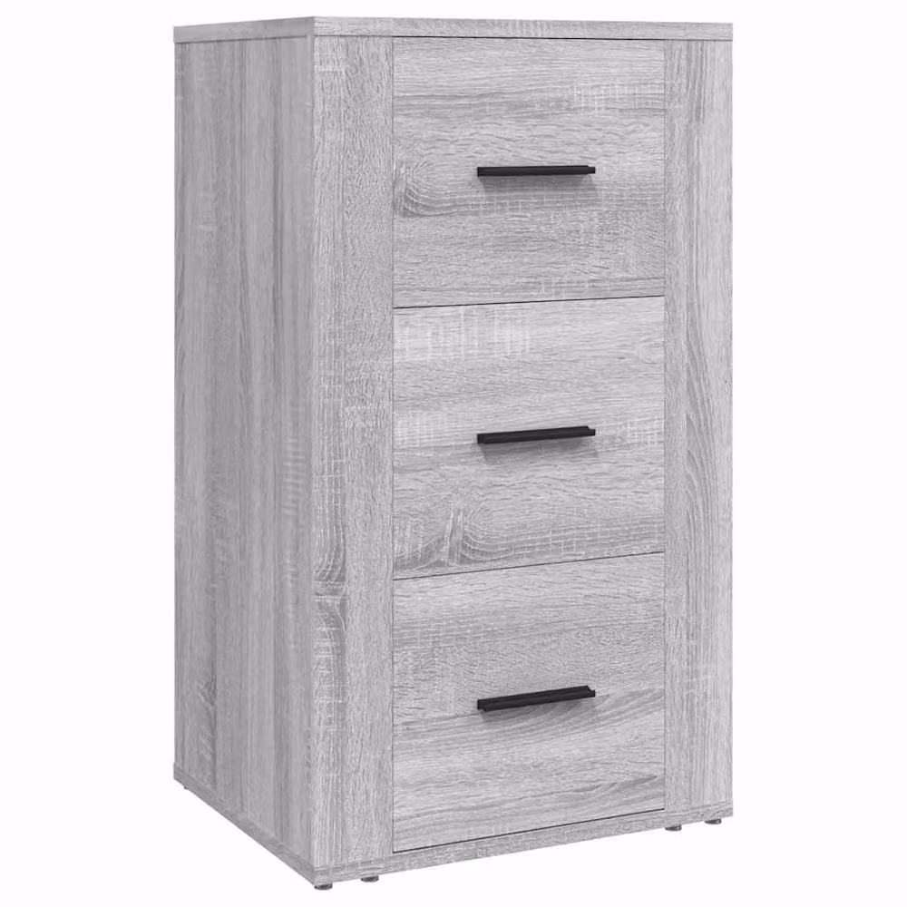 Berkfield Home Grey Sonoma Sideboard in Engineered Wood W/D/H: 40 x 33 x 70 cm – 2