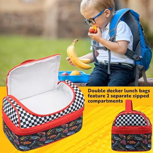 Get Trend Hot Wheels Insulated Multi-Compartment Lunch Bag in Multicolour – 2