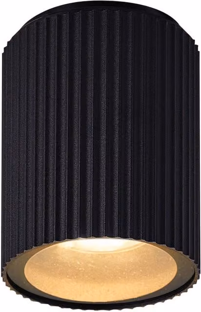 Nordlux Kyklop Modern Black Metal Outdoor Ceiling Light IP54 GU10 Mains – 1