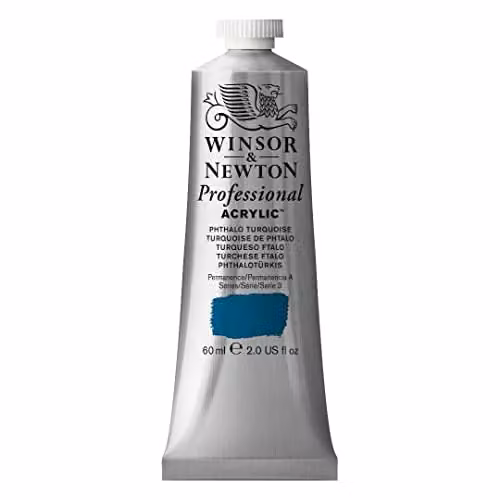 Winsor & Newton Professional Acrylic Colour Phthalo Turquoise 60 ml – 1