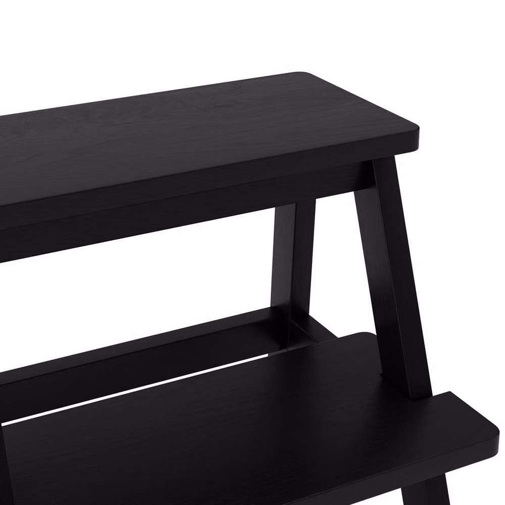Lemon Pavilion Furniture Addie Stool in Black Pine, W43 x D39 x H45 cm – 3