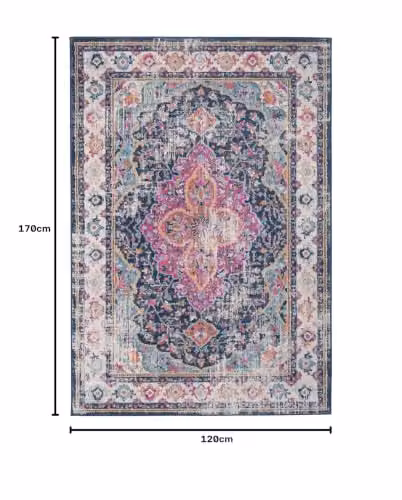 THE RUGS Multicoloured Traditional Oriental Rug, W/D: 120 x 170 cm – 2