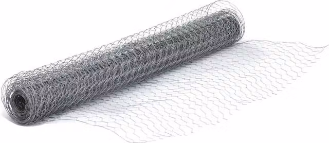 Apollo Gardening Silver Galvanised Steel Wire Mesh Netting Support