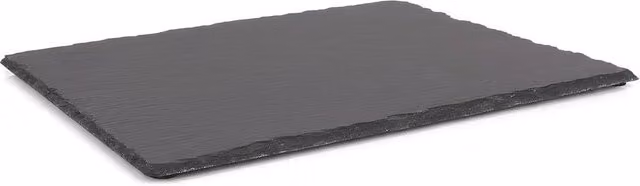 Argon Tableware Natural Slate Serving Board in Grey or Black, W: 32 cm, D: 26 cm – 2