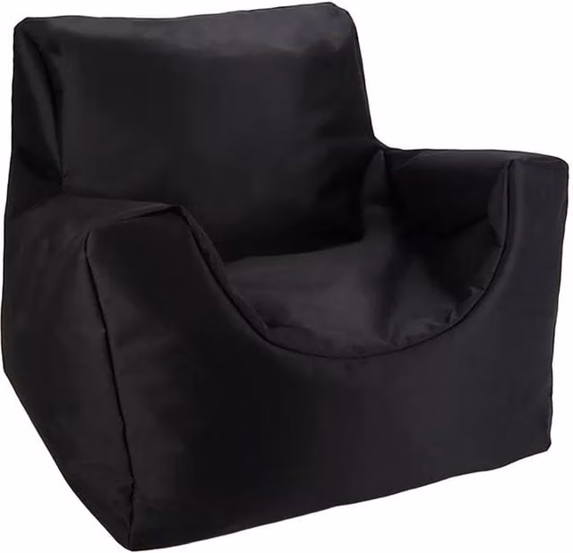 Kaikoo Funzee Kids Beanbag Chair in Black