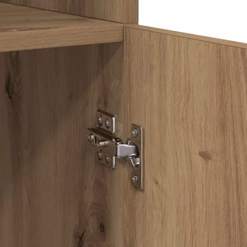 vidaXL Artisan Oak Highboard in Brown, W/D/H: 80 x 42.5 x 185 cm – 3