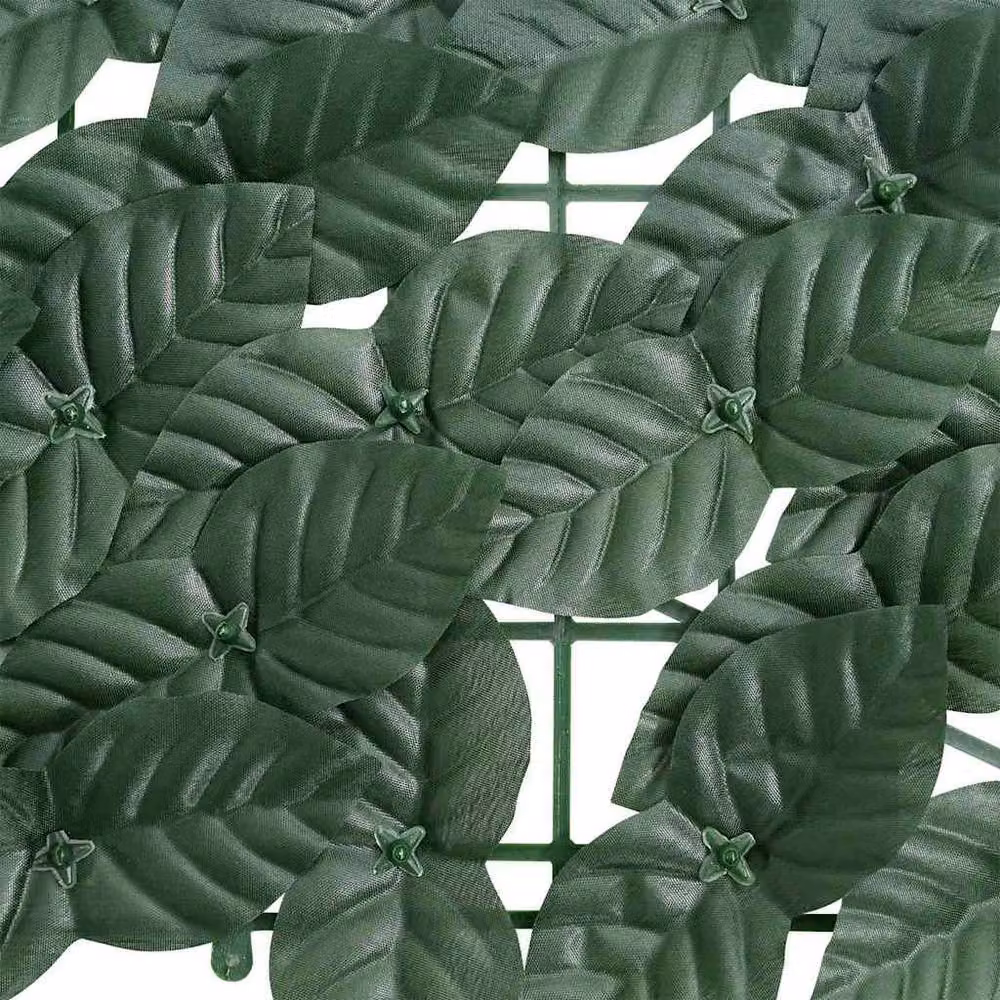 Berkfield Home Durable Balcony Screen with Dark Green Leaves, W: 200 cm, H: 150 cm – 4