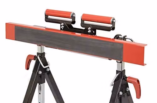 Lumberjack Multifunction 3-in-1 Workstand and Platform in Red, 200kg Capacity, Height Adjustable and Foldable Steel Construction – 2