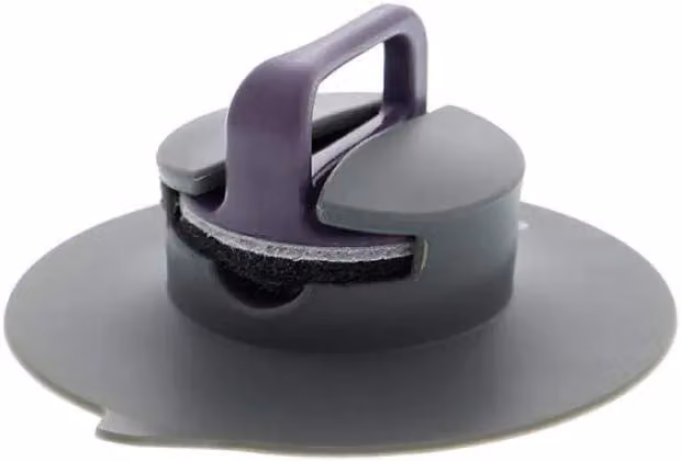 Calitek Non Scratch Scouring Pads with Suction Pad Holder in Black or Grey – 3
