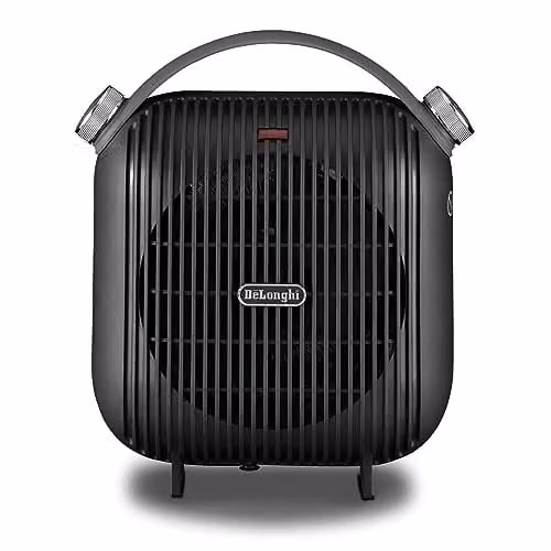 De'Longhi Capsule Hobby Ceramic Fan Heater, Black – 1