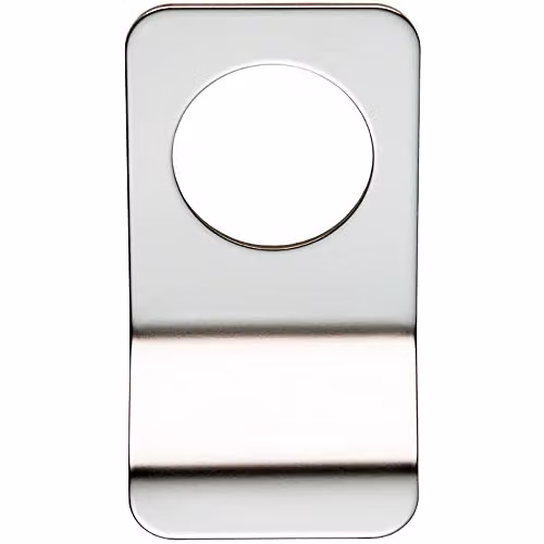 Loops Bright Stainless Steel Rim Profile Cylinder Latch Pull External Door Handle