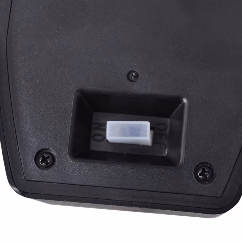 Berkfield Home Solar LED Wall Lamps with Motion Sensor, Black, 2 Pack – 6