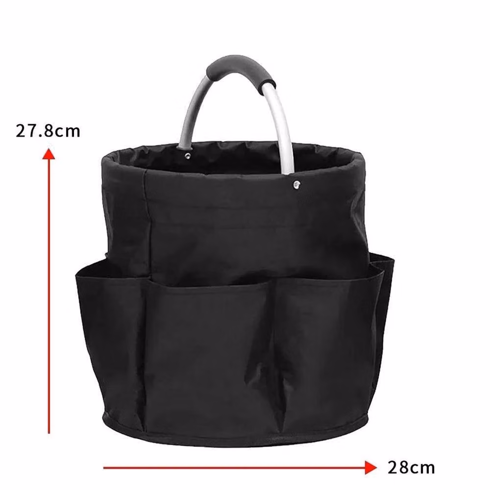 Kelvenix Black Fabric Cleaning Caddy with Handles – 2