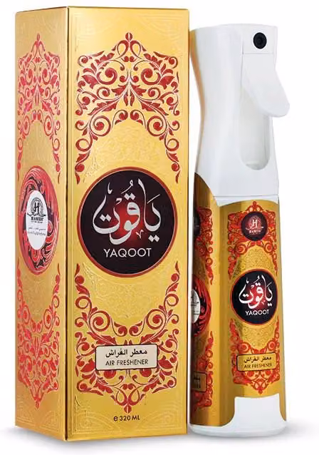 Hamidi Yaqoot Floral Room Spray, 320ml, White