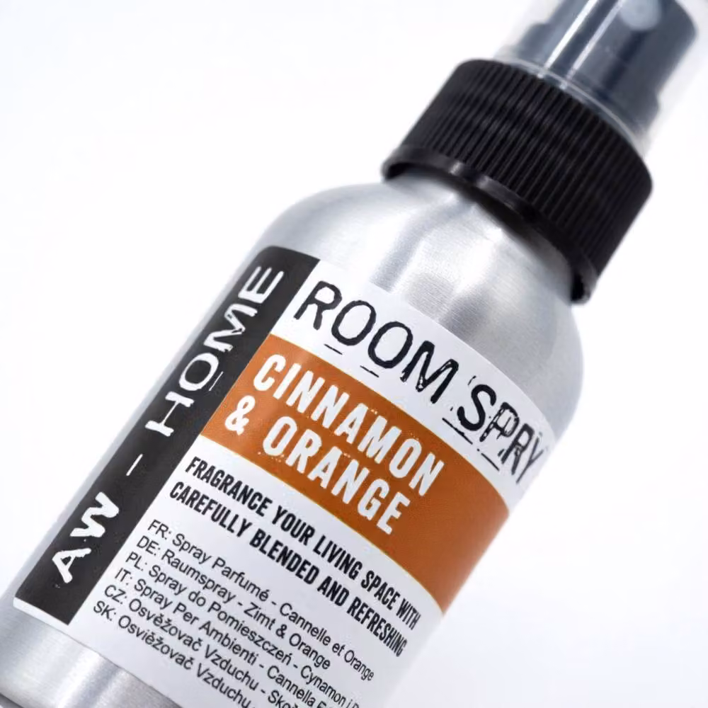 KDMD Cinnamon and Orange Room Spray Refreshing 100ml Home Fragrance in Silver – 2