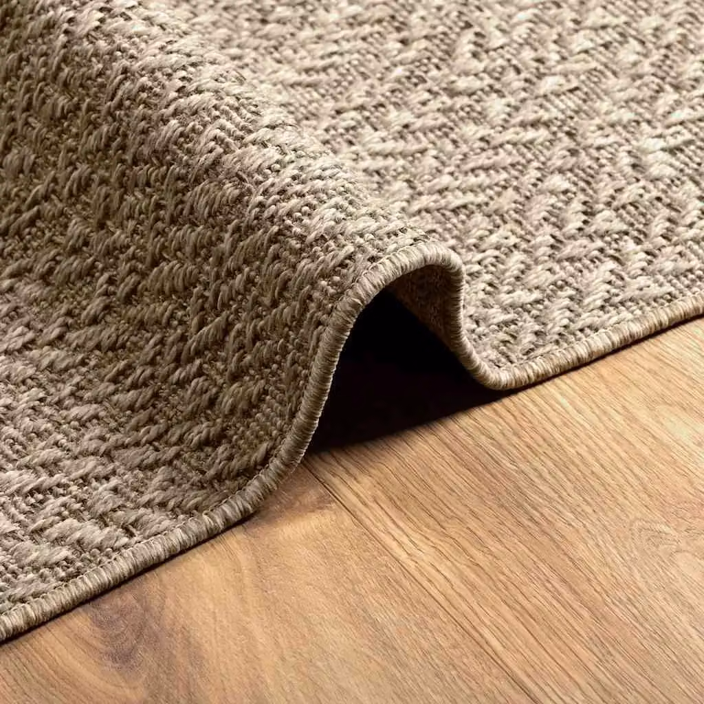 Berkfield Home ZIZUR Beige Jute Look Indoor and Outdoor Rug, W: 60 cm, L: 110 cm – 2