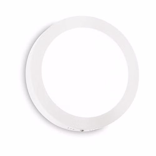 Netlighting Universal Integrated Simple LED Round Ceiling Lamp, White, 3000K Warm White