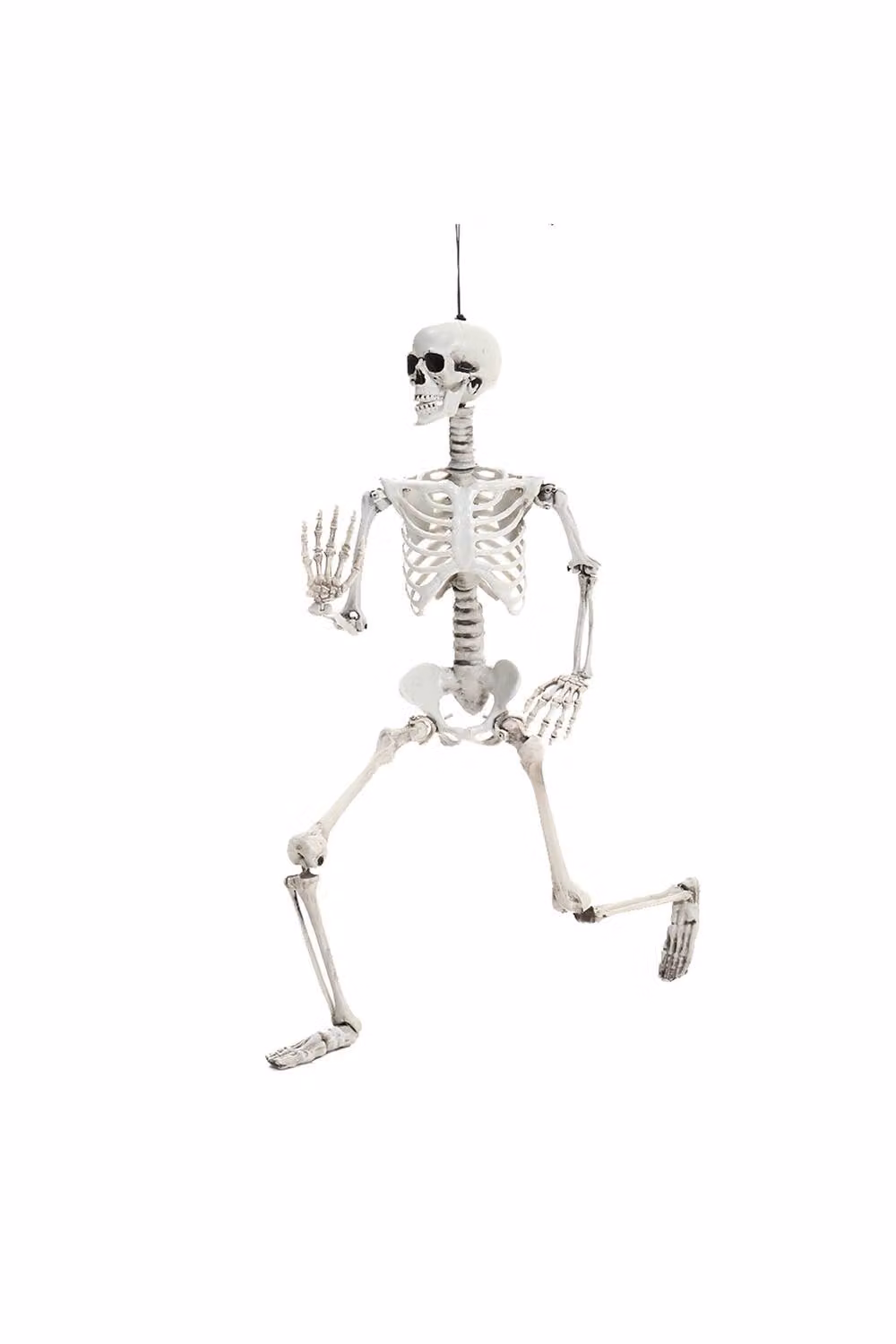 H&O Direct 90cm White Poseable Plastic Halloween Skeleton Decoration – 2