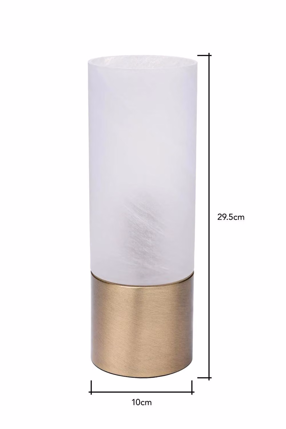 BHS Lighting Tilly Touch Sensitive Table Lamp in Gold and White – 3