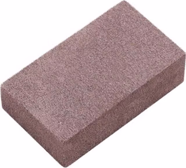 Eastern Counties Leather Suede Block Cleaning Cloth in Brown – 1